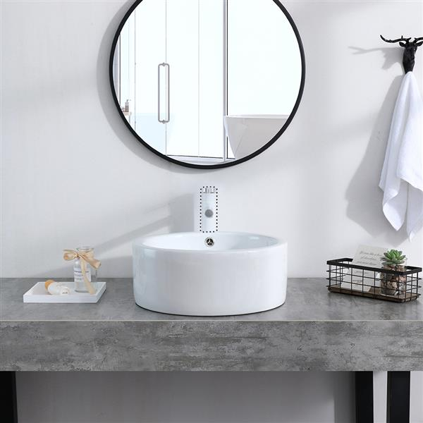 Household Bathroom Basin Sink Ceramic Wash Basin