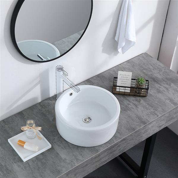 Household Bathroom Basin Sink Ceramic Wash Basin