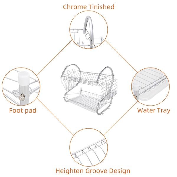 Dish Organizer Storage Bowls Shelf