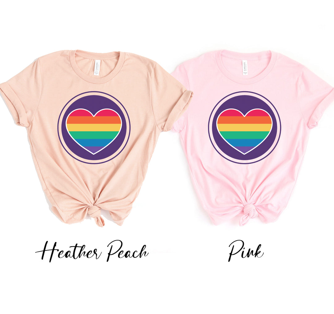 Rainbow Heart T-shirt