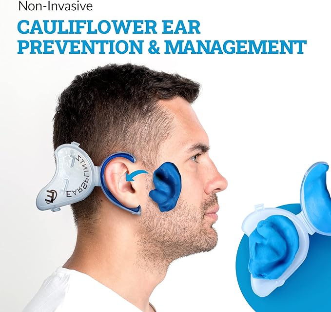 Cauliflower Ear Remedy EarSplintz Ear Stabilization Kit with Head Wrap