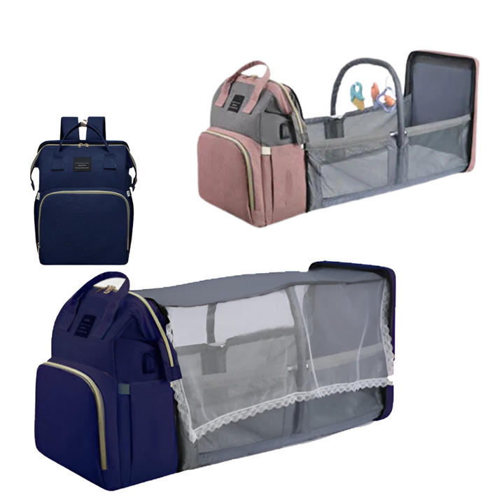 Multi-Use Diaper Bag with Expanded Toy Mode