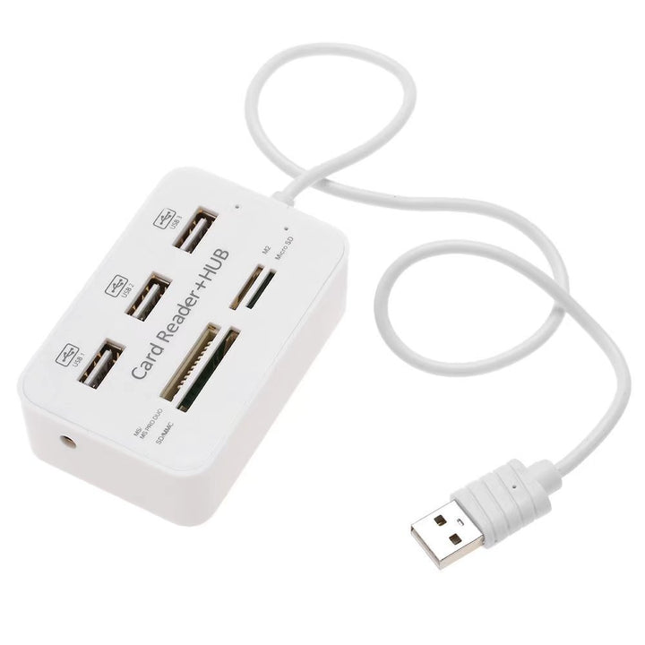 3-Port USB2.0 HUB with Card Reader