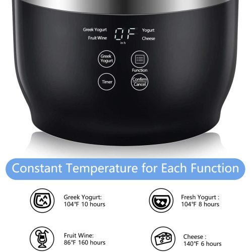 Automatic Digital Frozen Yogurt Maker Machine with Inner Pot