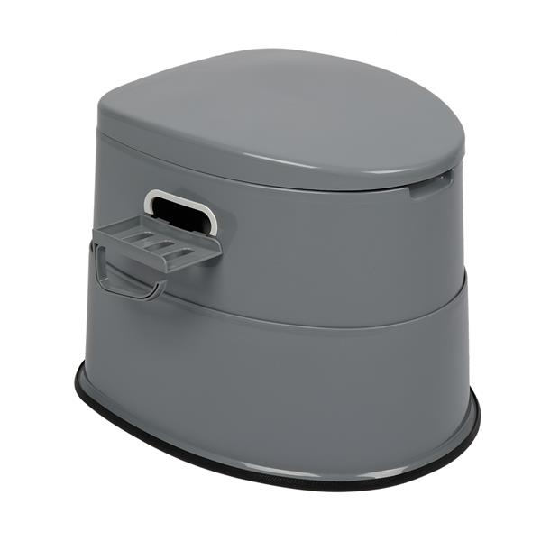 Outdoor Portable Toilet with Non-slip Mat