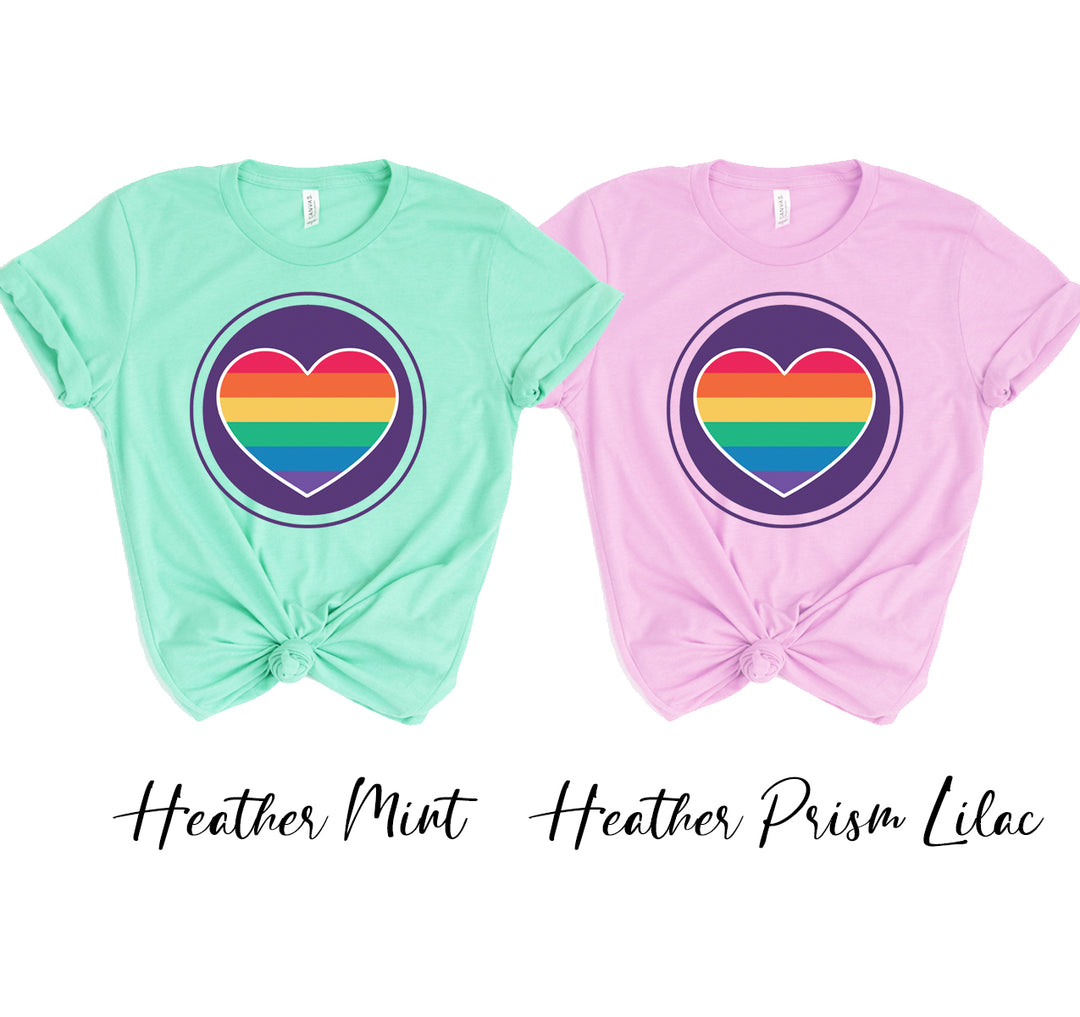 Rainbow Heart T-shirt