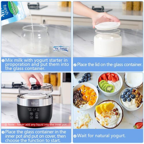 Automatic Digital Frozen Yogurt Maker Machine with Inner Pot