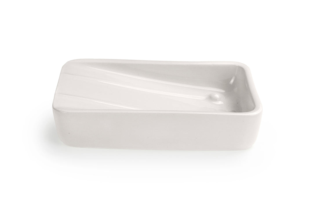 Ceramic soap dish