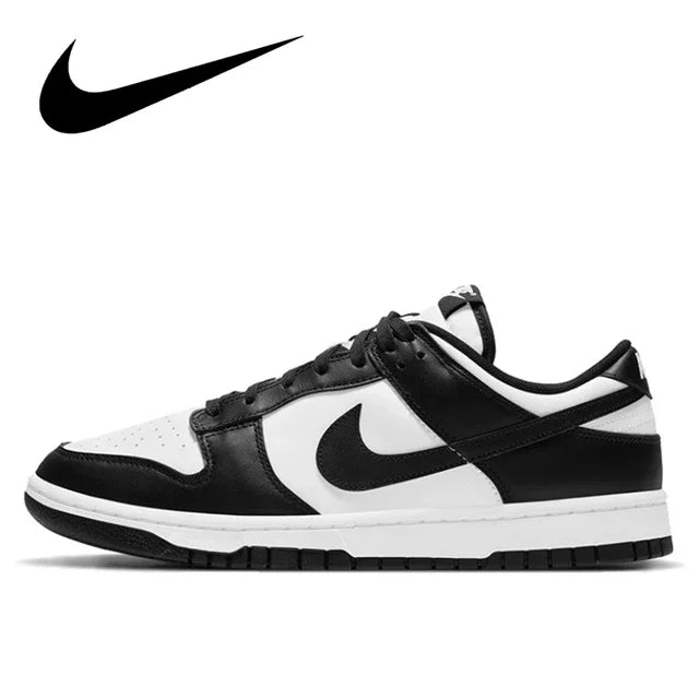 Nike Dunk Low Men Women Casual Skateboard Shoes Classics Black White Panda Genuine Non-slip Comfortable Sb Running Sneakers