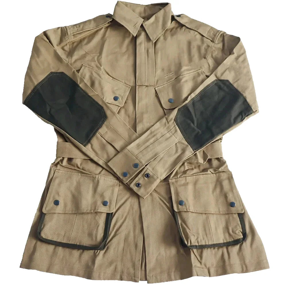 American M42 Soldier Coat Paratroooer Tactical Outdoor Windbreaker Retro WW2 US Training Jacket Running Suit WWII WW2
