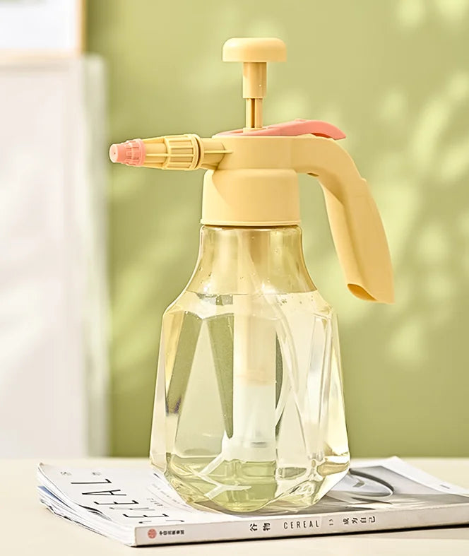 Versatile 50.72oz Garden Watering Can with Adjustable Nozzle - Durable, Easy-to-Use Pressure Sprayer for Plants & Disinfection