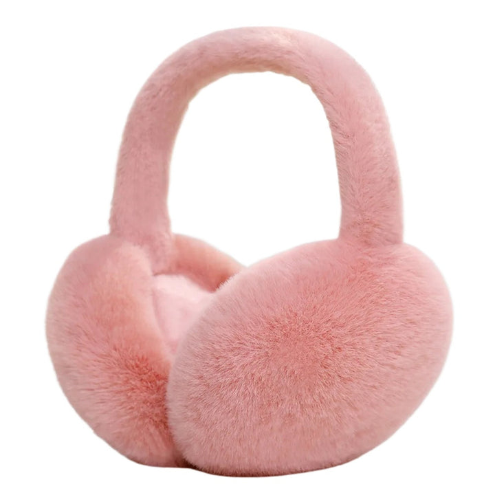 Soft Plush Ear Warmer Winter Warm Earmuffs Solid Color  Ear Cover