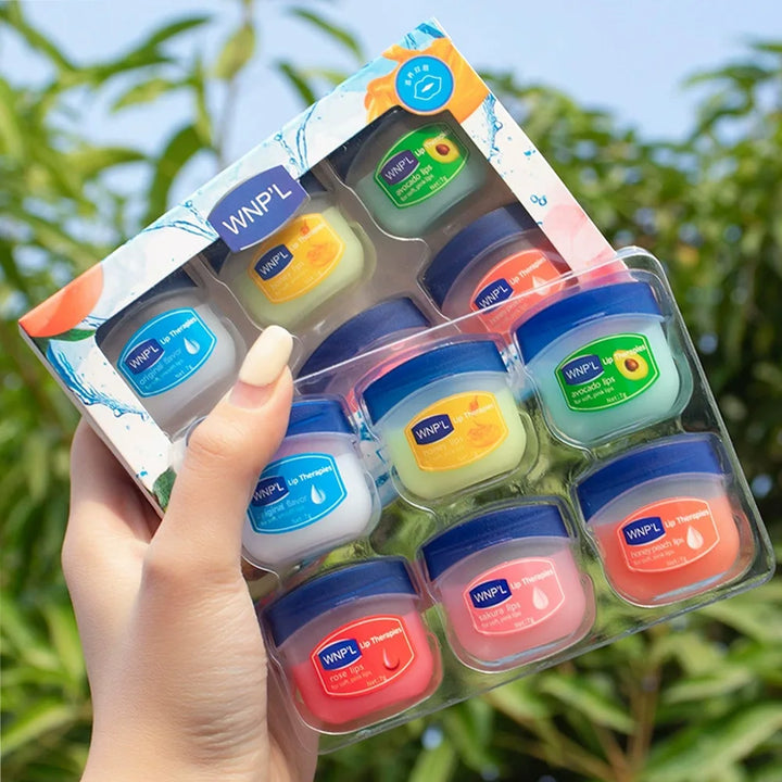 4pcs/box Natural Plant Lip Balm Moisturizing Plump Lips Lipsticks Makeup Base Anti-Cracking Lips Oil Lip Plumper Skin Care