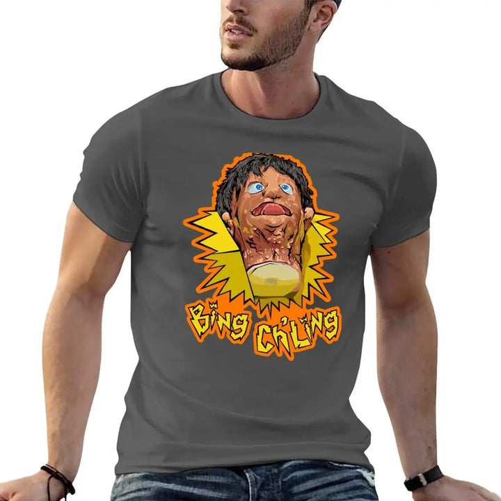 Bing Ch'Ling T-Shirt sports fans Aesthetic clothing men workout shirt