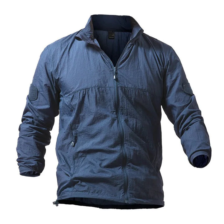 Outdoor Jacket For Men Quick Dry Tactic Skin Jacket Men Sunscreen Clothing Hooded Camouflage Ultra Light Thin Windbreaker Jacket