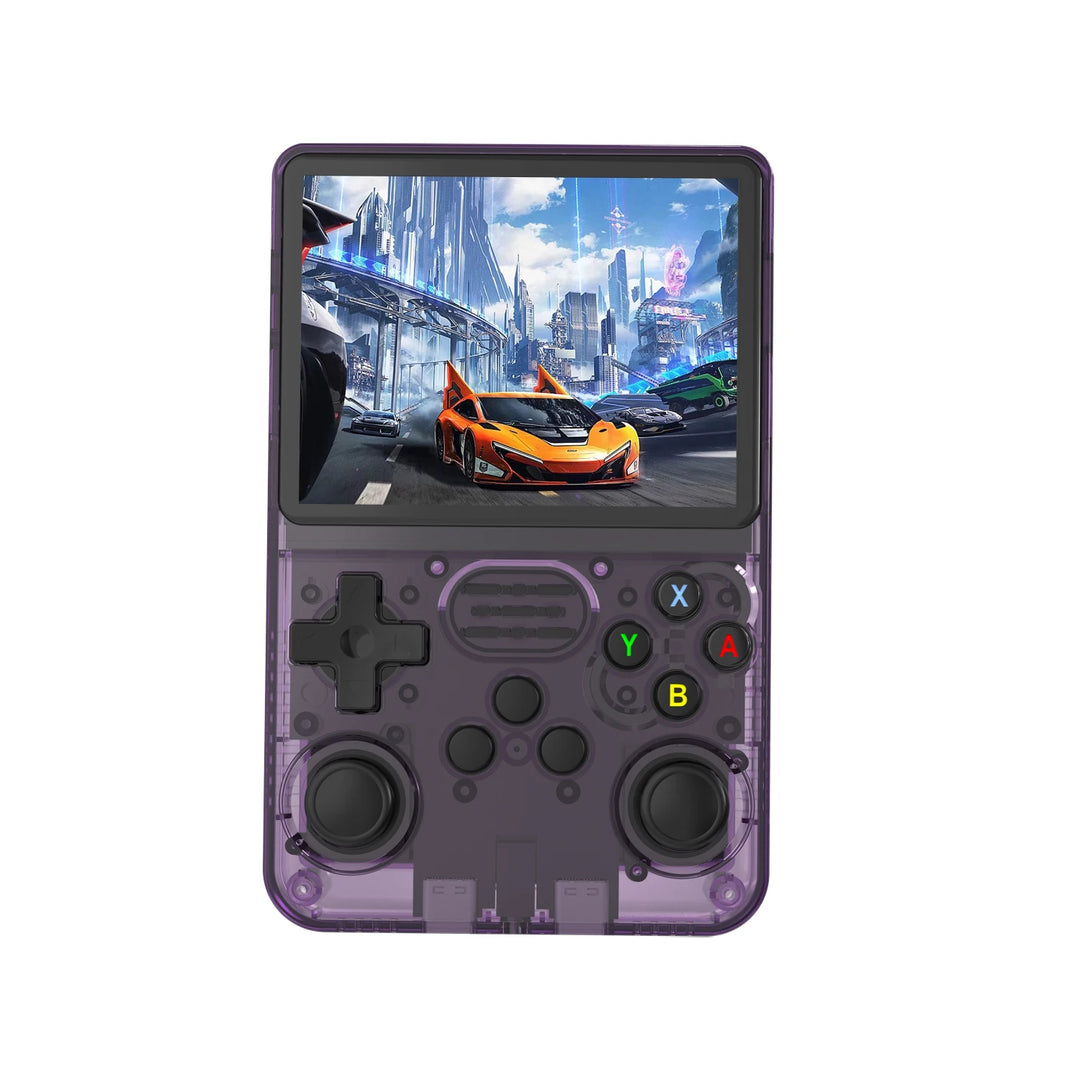 R36S Retro Handheld Video Game Console Linux System 3.5 Inch IPS Screen Portable Player 64GB GamesMultiple colors are available