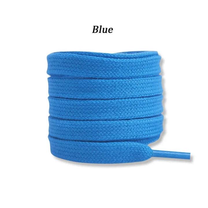 New Flat Cotton Shoelaces for Sneakers AF1 AJ1 Shoelace High-top Canvas Casual Shoe Laces No Elasticity Shoestrings Men Women