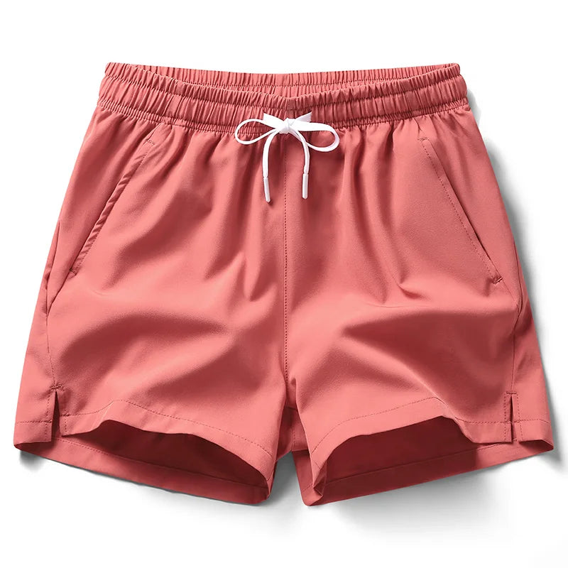 American Couple High Elastic Shorts, Triple Pants, Sports Basketball Shorts, Quick Drying Training, Running, Fitness, Summer