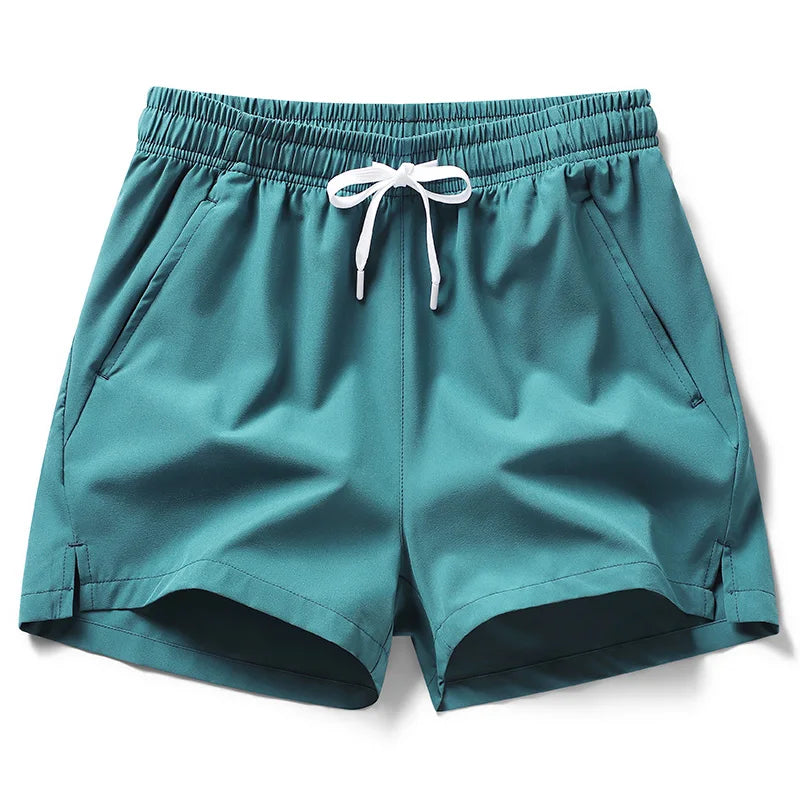 American Couple High Elastic Shorts, Triple Pants, Sports Basketball Shorts, Quick Drying Training, Running, Fitness, Summer