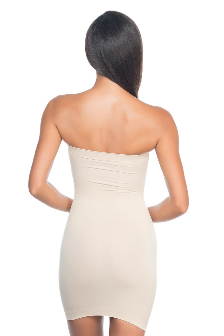 Shopymommy 5065 Seamless Straples Postpartum Corset Dress