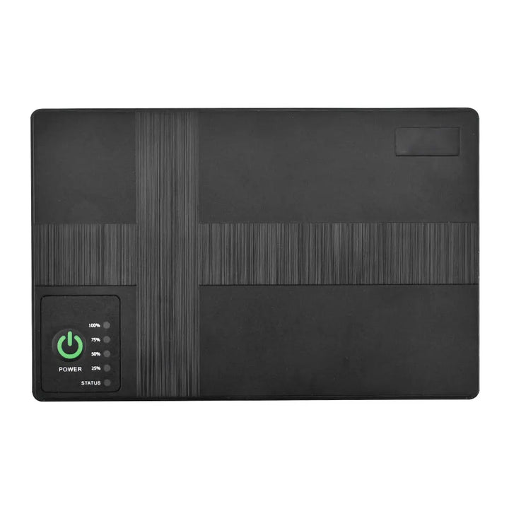 DC UPS Battery Backup 10400mAh 5V 9V 12V 2A 15V 24V 1A Output Uninterruptible Power Supply 85‑265V UPS Battery Backup EU Plug