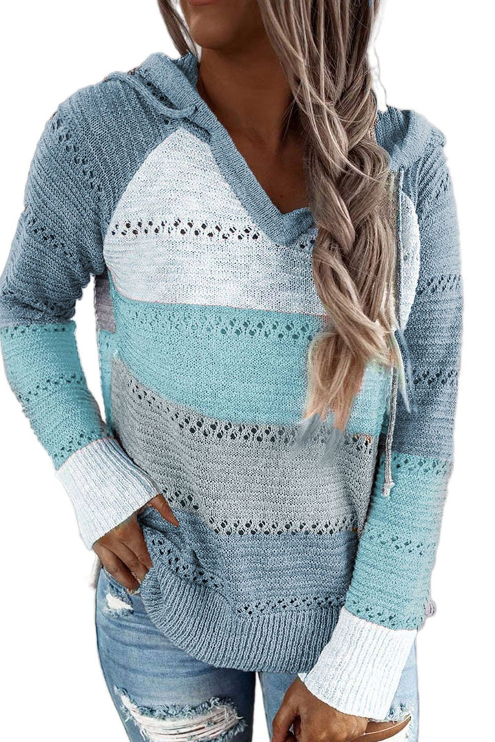 Beach Bonfire Knitted Hoodie