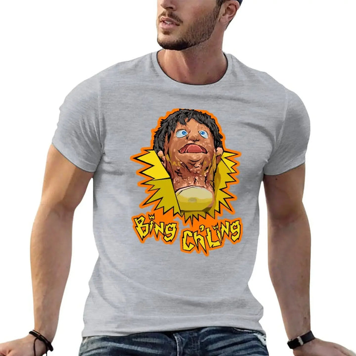 Bing Ch'Ling T-Shirt sports fans Aesthetic clothing men workout shirt