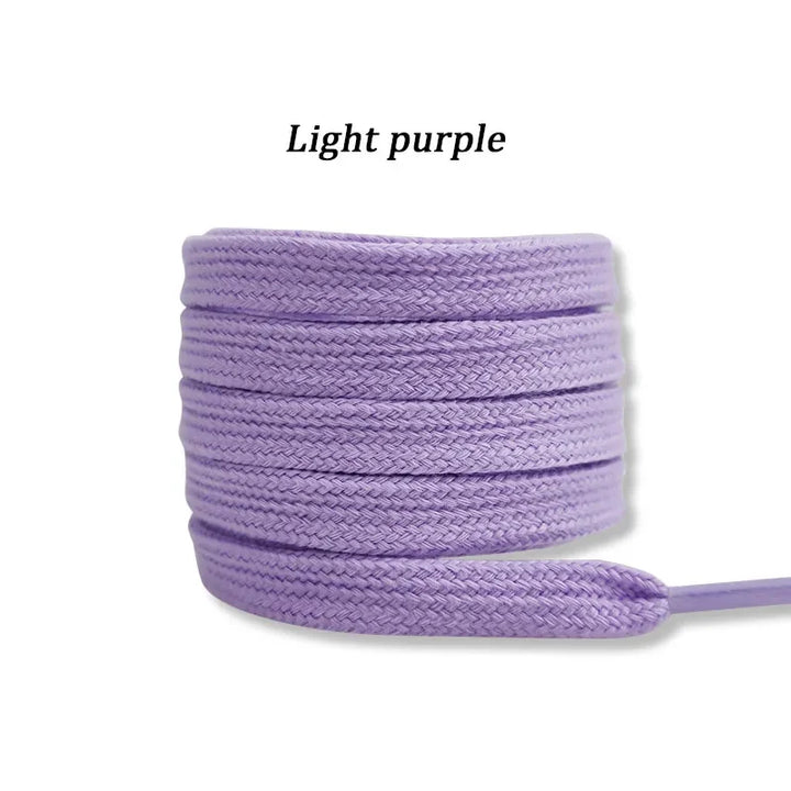 New Flat Cotton Shoelaces for Sneakers AF1 AJ1 Shoelace High-top Canvas Casual Shoe Laces No Elasticity Shoestrings Men Women