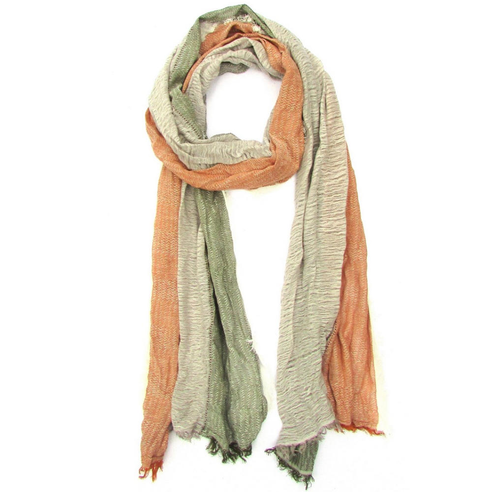 Turkish Cotton Fringed Hobo Scarf