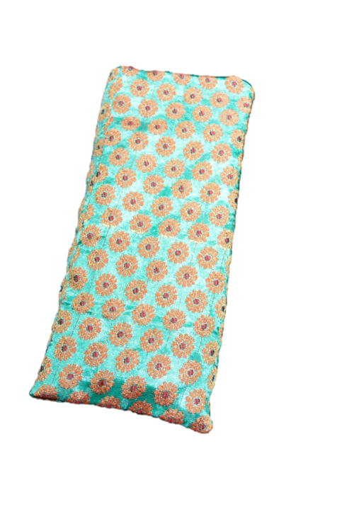 OMSutra Floral Silk Eye Pillow