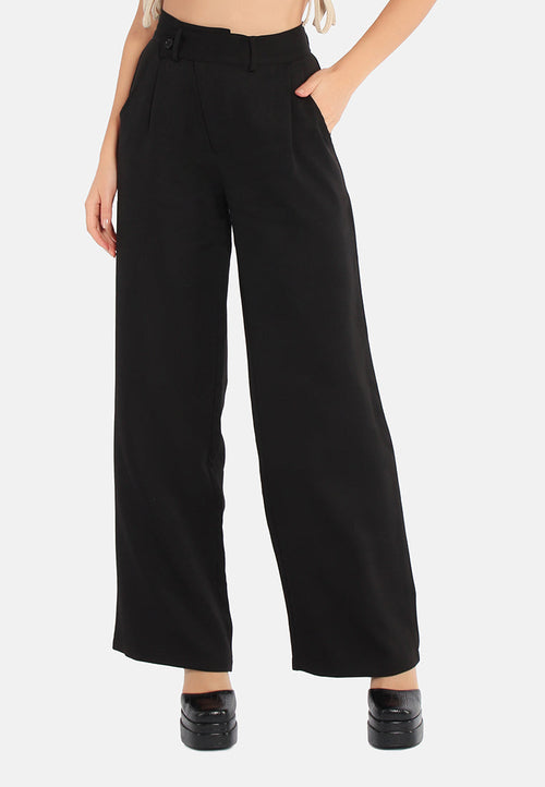 high waist flared pants