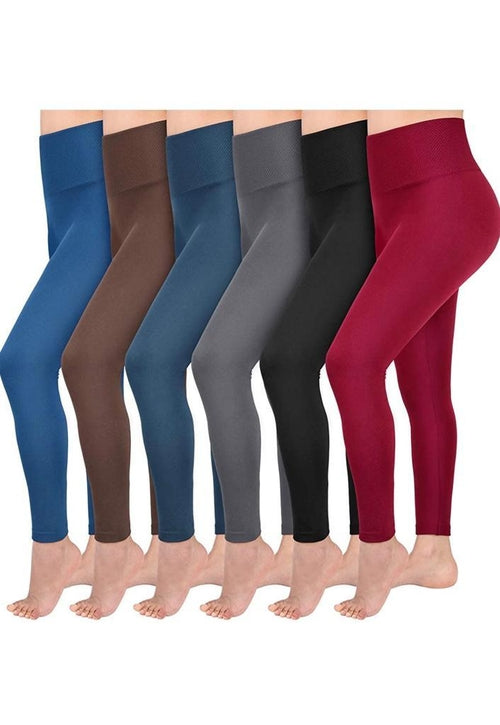 Hot! Women’s Extra Fleece Leggings High Waist Soft Stretchy Warm