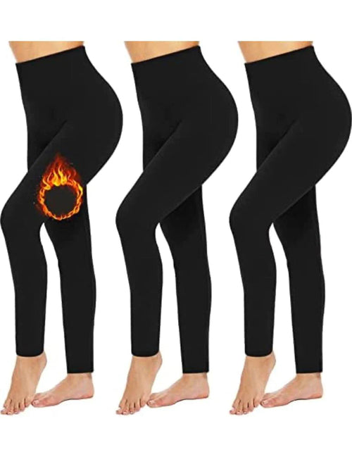 Hot! Women’s Extra Fleece Leggings High Waist Soft Stretchy Warm