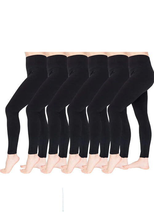 Hot! Women’s Extra Fleece Leggings High Waist Soft Stretchy Warm