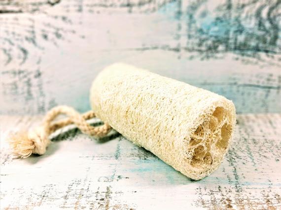 Organic Natural 4" Loofah, loofa, luffa, vegan