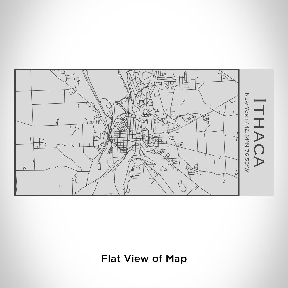 Ithaca - New York Map Insulated Bottle