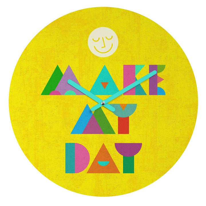 MAKE MY DAY WALL CLOCK