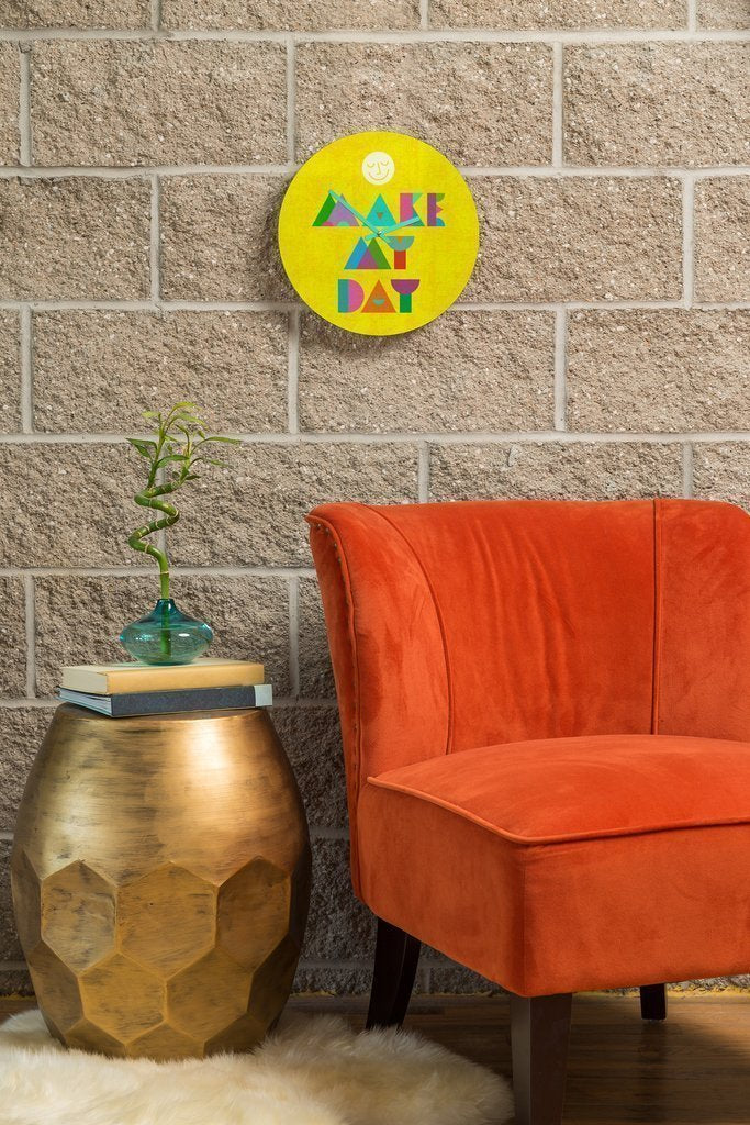 MAKE MY DAY WALL CLOCK