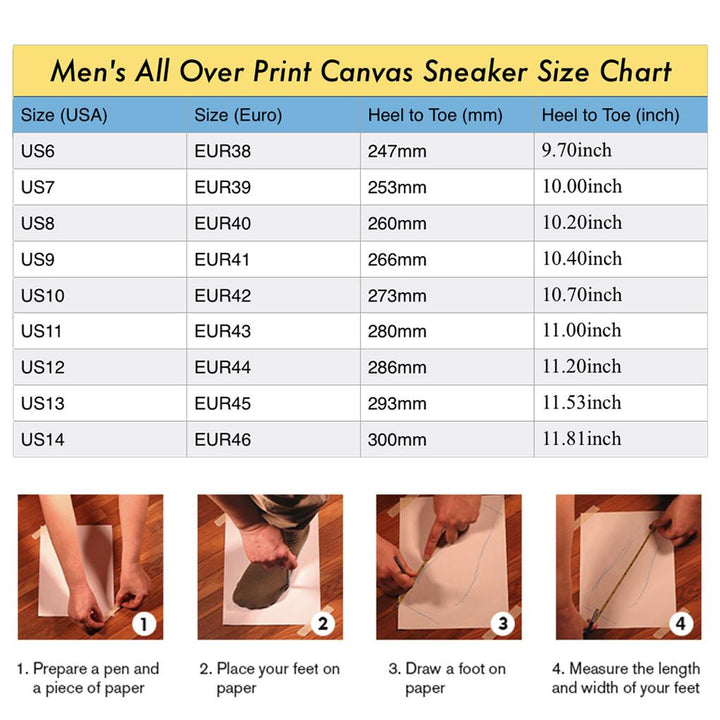 HEY! HERE ARE TWO MORE FOR YOU GUYS. Men's All Over Print Canvas