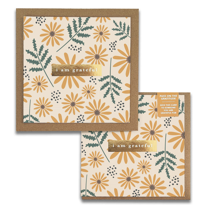 Hello Daisy Gratitude Greeting Cards