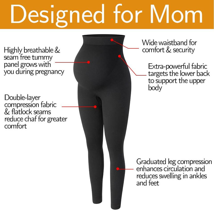 Maternity Leggings High Waist Belly Support Leggins for Pregnant Women