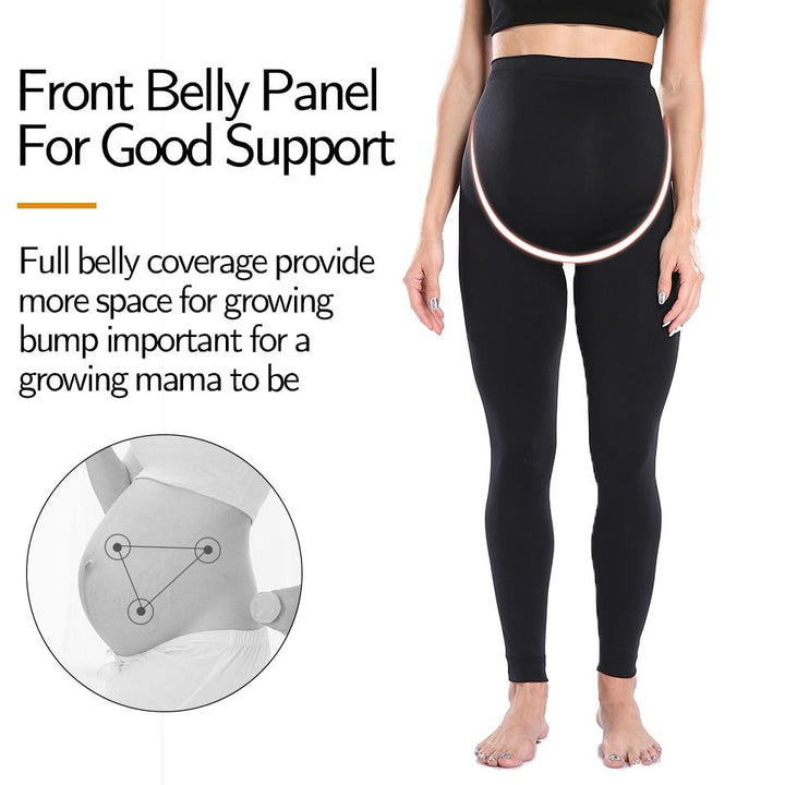 Maternity Leggings High Waist Belly Support Leggins for Pregnant Women