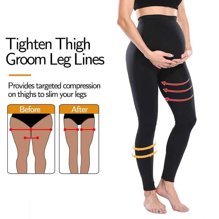 Maternity Leggings High Waist Belly Support Leggins for Pregnant Women