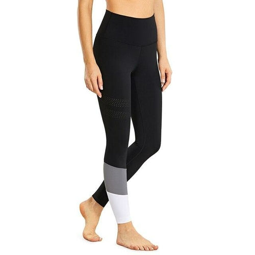 Women's Seamless High Waisted Leggings Naked Feeling Ventilation Holes