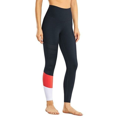 Women's Seamless High Waisted Leggings Naked Feeling Ventilation Holes