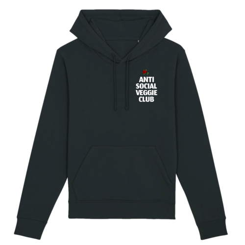 Anti Social Veggie Club - Organic Cotton Hoodie