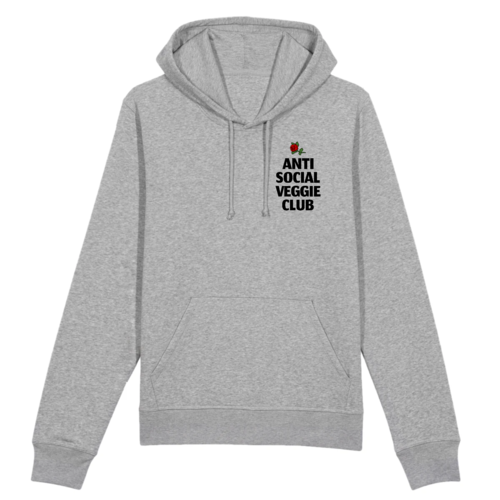 Anti Social Veggie Club - Organic Cotton Hoodie