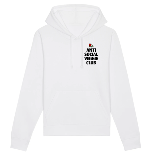 Anti Social Veggie Club - Organic Cotton Hoodie