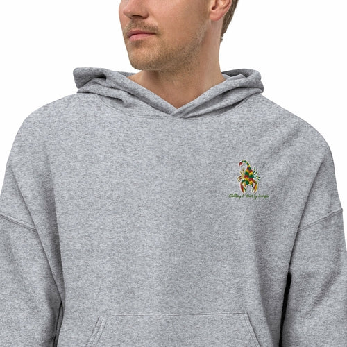 CHBS Unisex sueded fleece hoodie