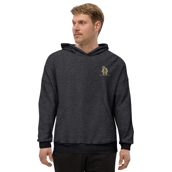 CHBS Unisex sueded fleece hoodie